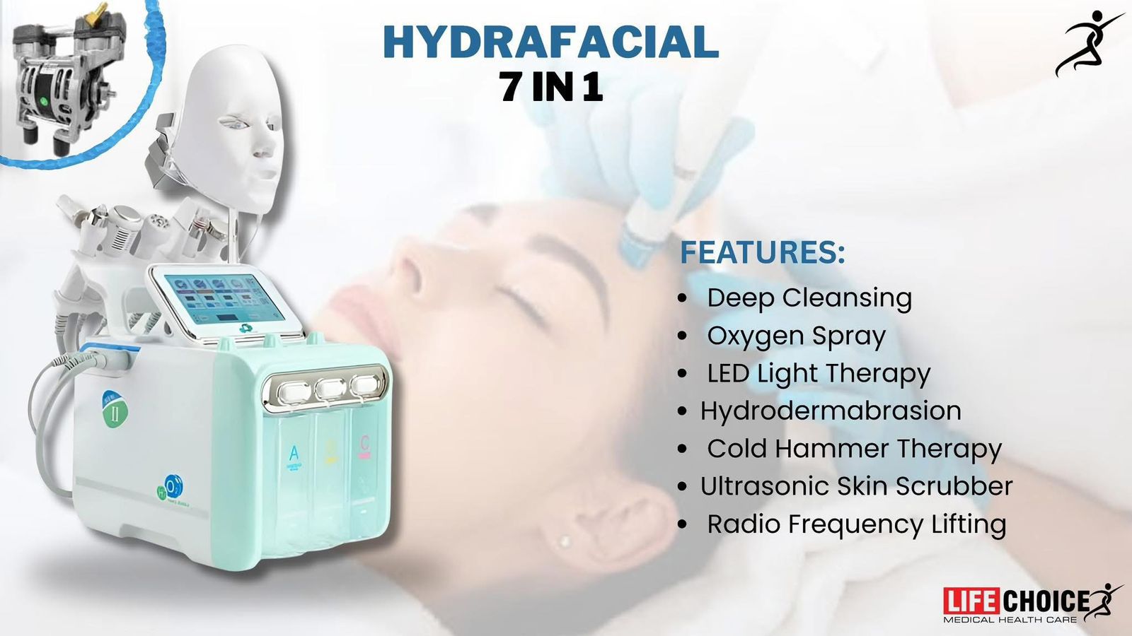 Hydrafacial 7 in 1.